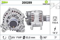 Generator / Alternator VALEO, Cod: 200289