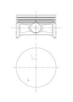 Thumbnail - Zuiger - 081PI00122002 - MAHLE