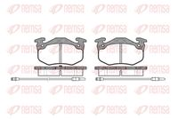 комплект спирачно феродо, дискови спирачки