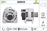 Generator / Alternator VALEO, Cod: 200010