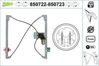 Macara geam VALEO, Cod: 850722
