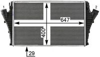 Thumbnail - Intercooler, inlaatluchtkoeler - CI24000S - MAHLE