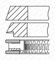 комплект сегменти