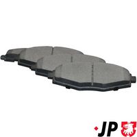 комплект спирачно феродо, дискови спирачки