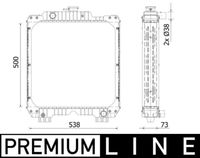 Thumbnail - Radiateur - CR2292000P - MAHLE
