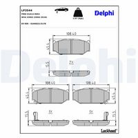 Bremsbelagsatz, Scheibenbremse