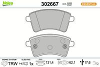Bremsbelagsatz, Scheibenbremse
