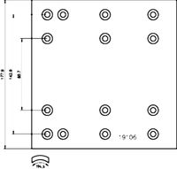 Bremsbelagsatz, Trommelbremse