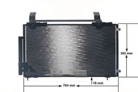 Thumbnail - Condensor, airconditioning - AC471000S - MAHLE