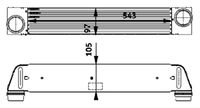 Thumbnail - Intercooler, inlaatluchtkoeler - CI79000P - MAHLE