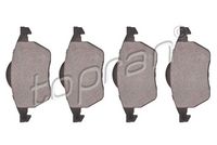 комплект спирачно феродо, дискови спирачки