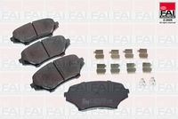 комплект спирачно феродо, дискови спирачки