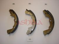 Set saboti frana ASHIKA, Cod: 55-07-707