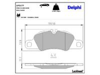 комплект спирачно феродо, дискови спирачки