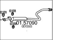 Mittelschalldämpfer