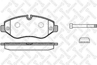 Комплект спирачно феродо, дискови спирачки 1256 000-SX STELLOX