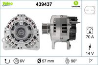 Generator / Alternator VALEO, Cod: 439437