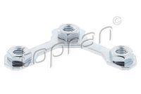 предпазна пластина, носеща/ управляваща щанга