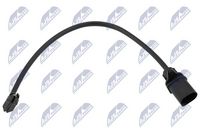 предупредителен контактен сензор, износване на накладките