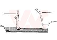 Placă de prag VAN WEZEL, Cod: 5824102
