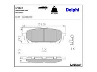 комплект спирачно феродо, дискови спирачки
