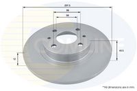 Disc frana COMLINE, Cod: ADC1802