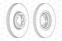 CHAMPION Remschijf 2