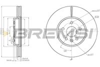Спирачен диск CD8385V BREMSI