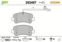 Bremsbelagsatz, Scheibenbremse