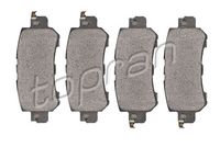 комплект спирачно феродо, дискови спирачки