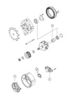 Thumbnail - Dynamo / alternator - MG820 - MAHLE