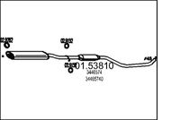 Mittelschalldämpfer