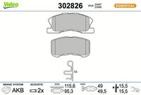 Bremsbelagsatz, Scheibenbremse