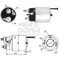 Solenoid, electromotor MEAT & DORIA, Cod: 46147