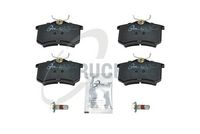 комплект спирачно феродо, дискови спирачки