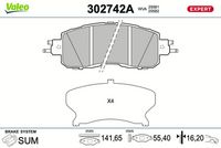 Bremsbelagsatz, Scheibenbremse