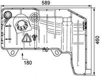 Thumbnail - Expansietank, koelvloeistof - CRT55000P - MAHLE