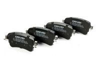 комплект спирачно феродо, дискови спирачки