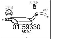 Mittelschalldämpfer