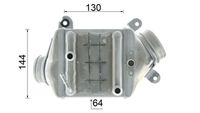 Thumbnail - Intercooler, inlaatluchtkoeler - CI187000P - MAHLE