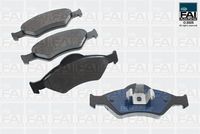 комплект спирачно феродо, дискови спирачки