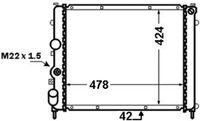 Thumbnail - Radiateur - CR1502000S - MAHLE