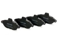 комплект спирачно феродо, дискови спирачки