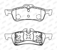 Bremsbelagsatz, Scheibenbremse