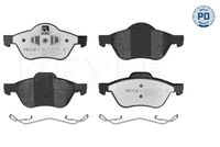 комплект спирачно феродо, дискови спирачки