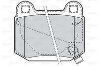 Bremsbelagsatz, Scheibenbremse