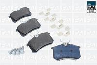 комплект спирачно феродо, дискови спирачки