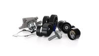 Pompă de apă + set curea dințată/trapezoidală SKF Vertevo, Cod: VKMC 16004