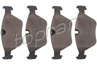 комплект спирачно феродо, дискови спирачки