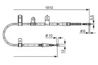 жило, ръчна спирачка